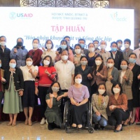 Quang Tri: Training course on independent living (IL) and disability equality training (DET)